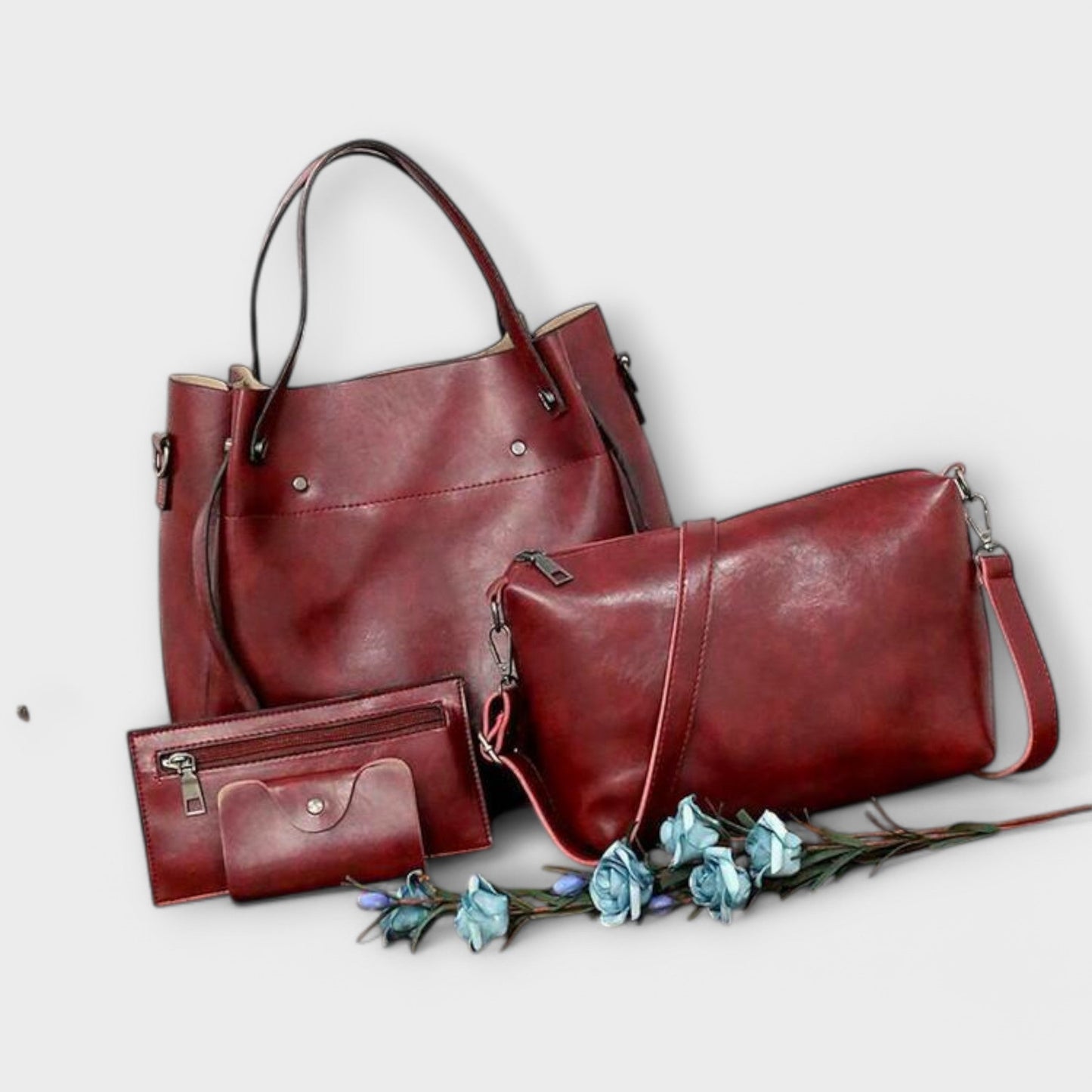 Aurellia. - 4-Piece Vintage Bag Set