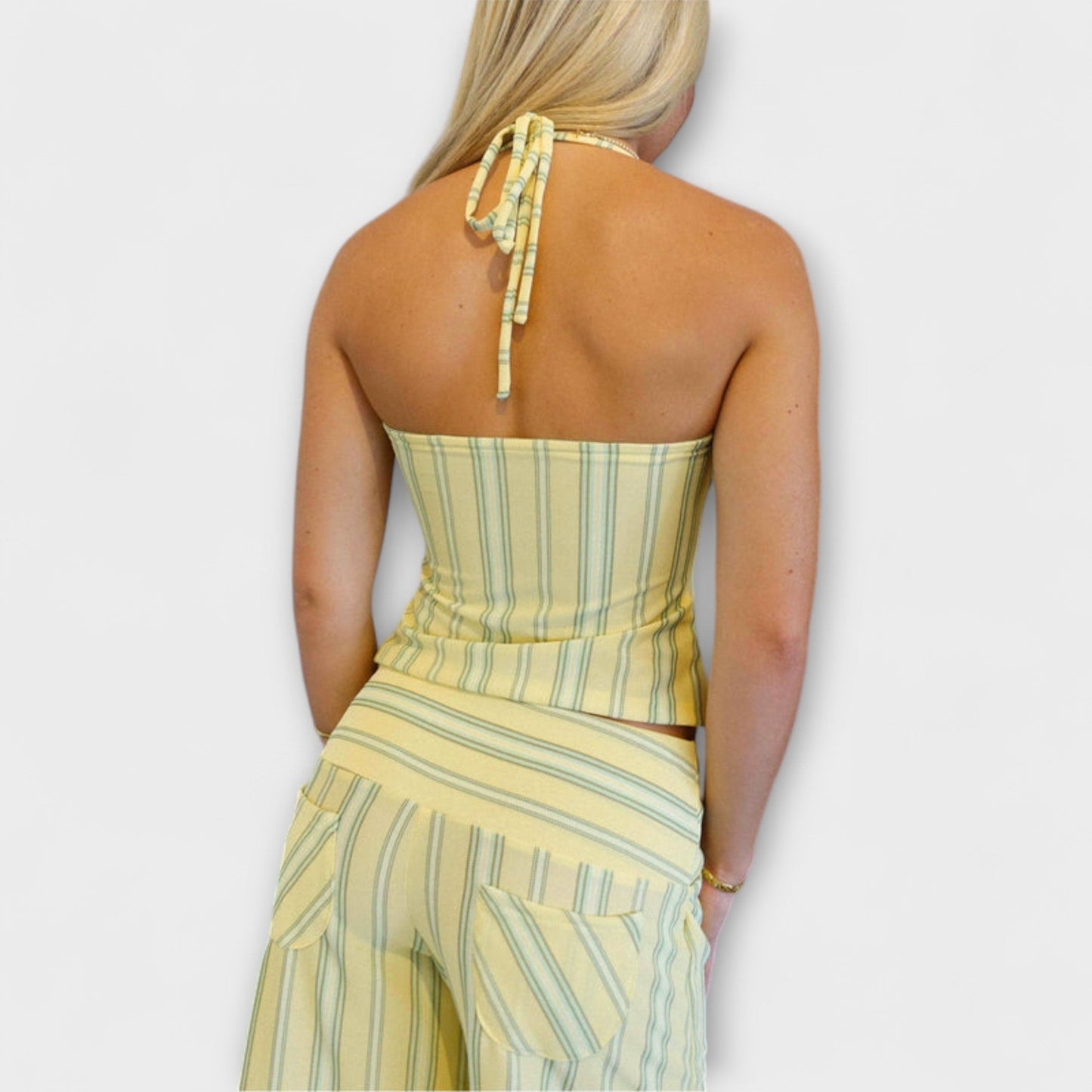 Anastasia - Classic Striped Trouser Ensemble