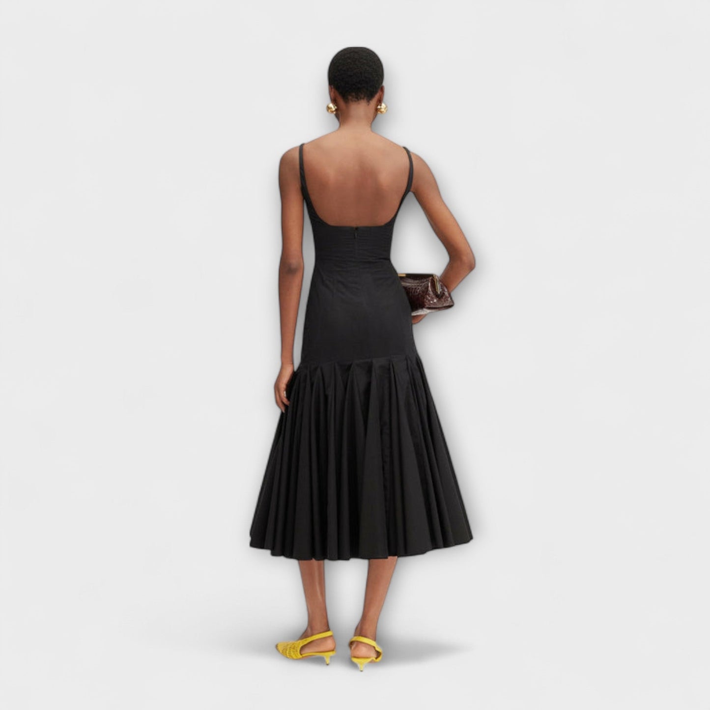 Cassie - Agave-Inspired Midi Dress