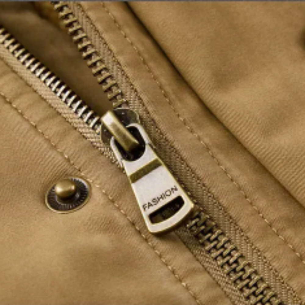 Stylish quilted bomber jacket