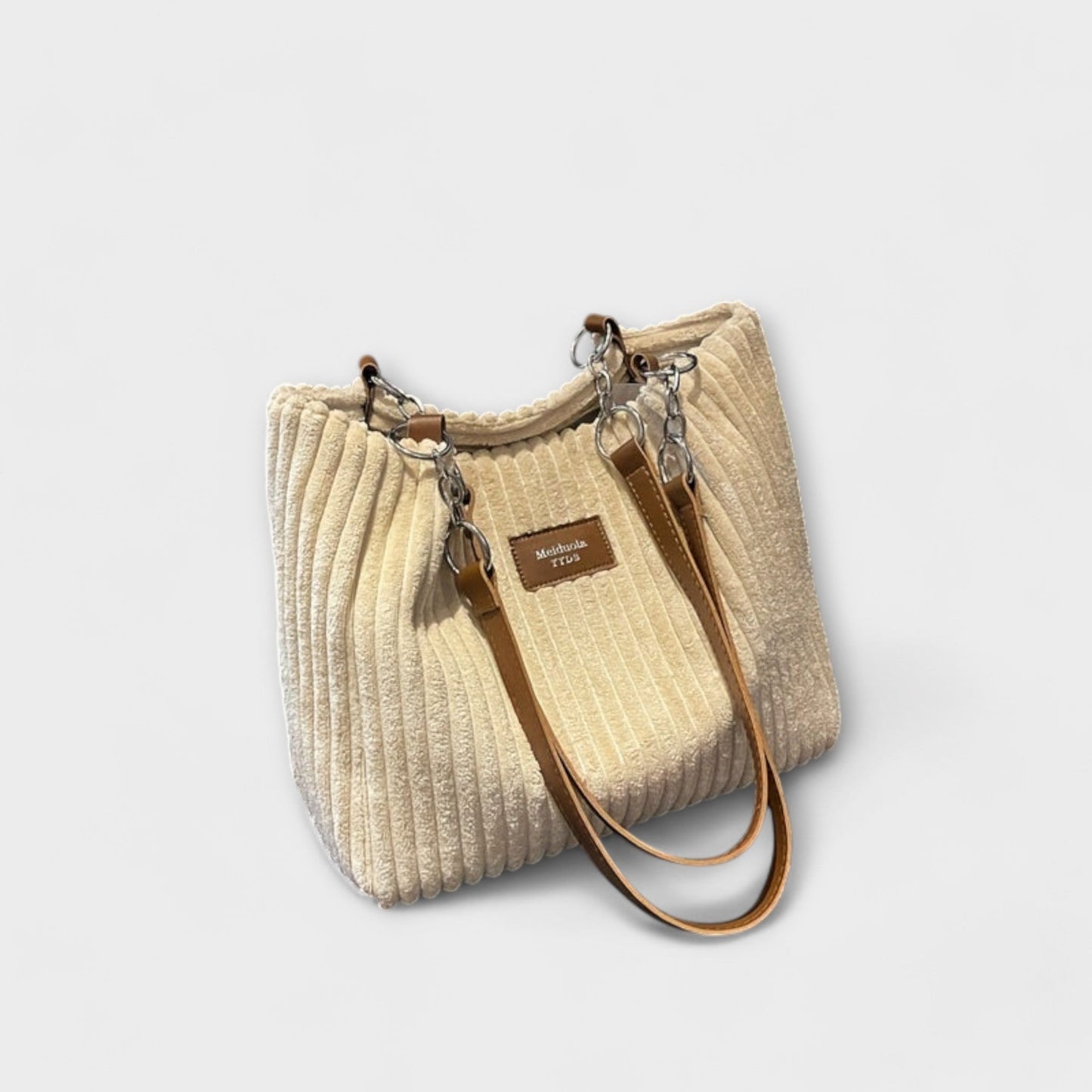 Aurellia. - Soft Cord Shoulder Bag