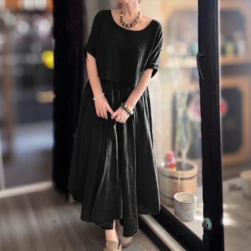 Morocco™ Cotton Linen Set with Layered Style / Two Pieces, Charm that Transcends Borders!