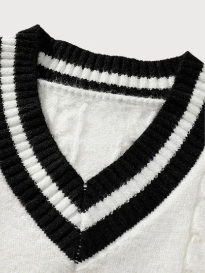 Minimalist V-Neck Sweater
